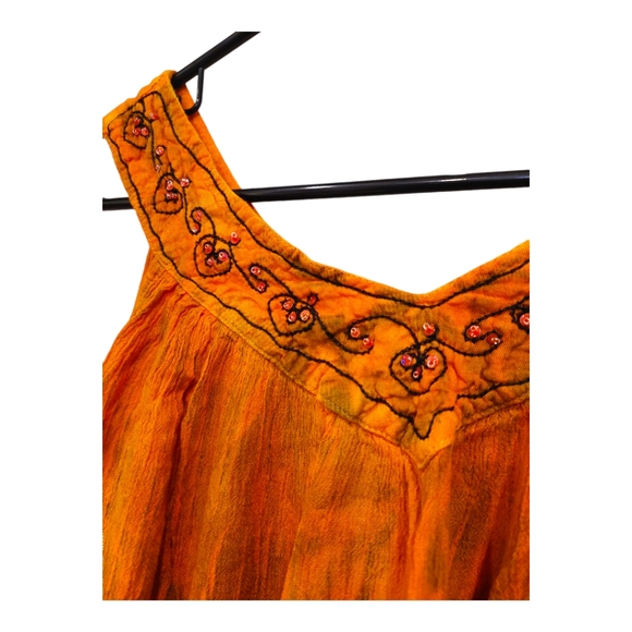 Free-form Colorful Indian Boho Top - Picture 3 of 7